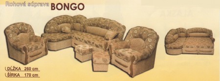 Bongo Rohová súprava